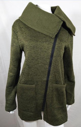 OHRYIYIE Plus Size 5XL Gray Cardigan Women 2018 Spring Autumn Zipper Sweater Women Long Sleeve Pocket Tricot Knitted Cardigan