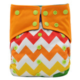 OhBabyKa Washable Diapers Bamboo Charcoal AI2 Cloth Diaper Reusable Nappy Liners Baby Diapers Size Adjustable Fralda De Pano
