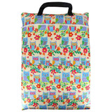 Ohbabyka Lovey Hanging Wet Bag Reusable Cloth Diaper Bags for mum Large Garbage Bag Zippered Washable Baby Diapers Dry Wet Bag