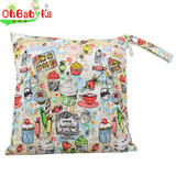 OhBabyKa Cloth Diaper Single Zipper Wet Bag Reusable Baby Waterproof Nappy Storage Bag Washable Nappy Dry Wet Cloth Diaper Bag OhBabyKa Cloth Diaper Single Zipper Wet Bag Reusable Baby Waterproof Nappy Storage Bag Washable Nappy Dry Wet Cloth Diaper Bag