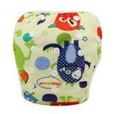 Ohbabyka Baby Swim Diaper Unisex Training Pants Cute Cartoon Toddler Swimming Nappies Adjustable Summer Swimwear Short Trunks