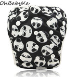 Ohbabyka 30pcs/lots Adjustable Baby Swim Diaper Nappy Pants Reusable Unisex Infant Boys Girls Swim Diaper Cover Trunks Swimwear