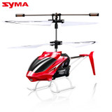 Official Original Syma W25 RC Helicopter 2 CH 2 Channel Mini RC Drone With Gyro Crash Resistant RC Toys Kids Boy Gift Red Yellow
