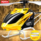 Official Original Syma W25 RC Helicopter 2 CH 2 Channel Mini RC Drone With Gyro Crash Resistant RC Toys Kids Boy Gift Red Yellow