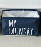 Waterproof Square Cotton Laundry Basket Organizer Washing Clothes Storage Bag Basket Storage Organizador UIE703