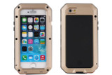 Waterproof Shockproof Aluminum Gorilla Metal Cover Case For Apple iPhone Models 4 4s 5 5s SE 6 6s 6/6s 7 plus + Tempered glass