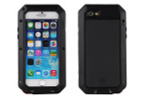 Waterproof Shockproof Aluminum Gorilla Metal Cover Case For Apple iPhone Models 4 4s 5 5s SE 6 6s 6/6s 7 plus + Tempered glass