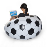 Waterproof PVC Inflatable Sofa Adult Football Self Bean Bag Chair Portable Outdoor Garden Corner Sofa Set Living Room Furniture