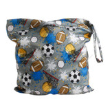 Waterproof Nappy Zipper Diaper Bag Washable Nappy Wet Dry Cloth