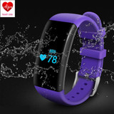 Waterproof Heart Rate Monitor Smart Wristbands  Swim Fitness Tracker Bracelet Bluetooth Wristband for Android iOS Smart Band