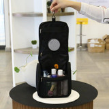 Waterproof Hanging Cosmetic Bag Men Travel Necessaries Organizer Makeup Bag Big CapacityOxford Women Wash Toiletry Bag