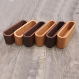 Waterproof Bank Card Holder Wooden Business ID Name Organizer ID Card Case Storage Box Case For Desk Desktop Countertop
