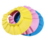 Waterproof Baby Shampoo Bath Shower Cap Wash Hair Shield Hat Adjustable Shampoo Cap1-3T