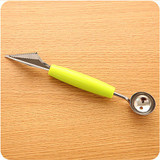 Watermelon Ice Cream Dig Ball Scoop Spoon Watermelon Melon Fruit Carving Knife Cutter Gadgets Diy Assorted Cold Dishes Tool