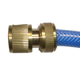 Watering Garden Hose Connector Brass Metal Garden Water Hose Connector Can Be Through Water Pipe Connector Accessories