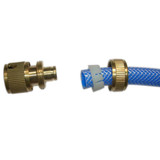 Watering Garden Hose Connector Brass Metal Garden Water Hose Connector Can Be Through Water Pipe Connector Accessories
