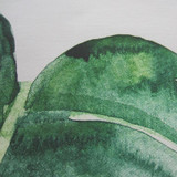 Watercolor Tropical Plant leaves Canvas Art Print Poster,  Wall Pictures for Home Decoration, Giclee Print Wall Decor CM011-4