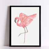 Watercolor Flamingo Canvas Art Print Poster, Wall Pictures for Home Decoration, Giclee Print Wall Decor Watercolor Flamingo Canvas Art Print Poster, Wall Pictures for Home Decoration, Giclee Print Wall Decor