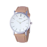 Watches women Fashion watch quartz Womens Retro Design Leather Band Analog Alloy Quartz Wrist Watch Casual Simple