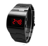 watches for men Brand new military Fashion digital electronic Red and blue  LED watches  man wrist watch for men watch