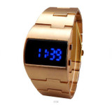 watches for men Brand new military Fashion digital electronic Red and blue  LED watches  man wrist watch for men watch