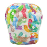 Washable Baby Diapers Cute Patterns Printed Swim Diaper 2018 Unisex Newborn Fralda Waterproof Cloth Diapers Baby Swimming Nappy