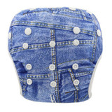 Washable Baby Diapers Cute Patterns Printed Swim Diaper 2018 Unisex Newborn Fralda Waterproof Cloth Diapers Baby Swimming Nappy