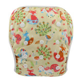 Washable Baby Diapers Cute Patterns Printed Swim Diaper 2018 Unisex Newborn Fralda Waterproof Cloth Diapers Baby Swimming Nappy