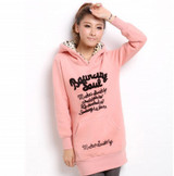 warm women hoodies sweatshirt hots moletom feminino winter coats femme sudaderas mujer letter pocket long hoodie sweatshirts
