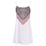 2017 New Arrival Summer Sexy Women Casual Sleeveless Evening Party Beach Dress Short Mini Dress Vestido De Festa