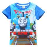2017 new Arrival summer Girls boys t-shirts thomas friends Children Baby kids Tops Tees clothes cotton short sleeve t-shirt
