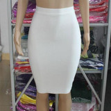 2017 New Arrival Summer Bandage Skirt Women Celebrity Party Fashion Knee-Length Women Night Out Pencil Skirt Bodycon Wholesale