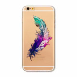 Phone Case For iPhone 6 6s 6sPlus 6Plus SE 5 5s Cover Flowers Girls Cat Cartoon Mandala Banana Panda Soft Silicone coque Capa