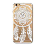 Phone Case For iPhone 6 6s 6sPlus 6Plus SE 5 5s Cover Flowers Girls Cat Cartoon Mandala Banana Panda Soft Silicone coque Capa