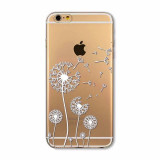Phone Case For iPhone 6 6s 6sPlus 6Plus SE 5 5s Cover Flowers Girls Cat Cartoon Mandala Banana Panda Soft Silicone coque Capa