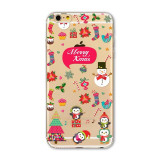 Phone Case For iPhone 6 6s 6sPlus 6Plus SE 5 5s Cover Flowers Girls Cat Cartoon Mandala Banana Panda Soft Silicone coque Capa
