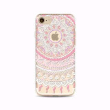 Phone Case For iPhone 6 6s 6sPlus 6Plus SE 5 5s Cover Flowers Girls Cat Cartoon Mandala Banana Panda Soft Silicone coque Capa