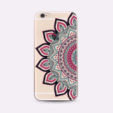 Phone Case For iPhone 6 6s 6sPlus 6Plus SE 5 5s Cover Flowers Girls Cat Cartoon Mandala Banana Panda Soft Silicone coque Capa