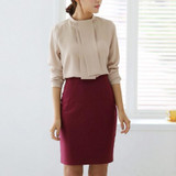 Pencil Skirt Skirts Womens Falda Saias Jupe Crayon Faldas Mujer Women High Waist Black Saia Office Ladies Midi Skirt Tight 2016