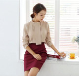 Pencil Skirt Skirts Womens Falda Saias Jupe Crayon Faldas Mujer Women High Waist Black Saia Office Ladies Midi Skirt Tight 2016
