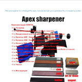 Pencil sharpener for knife Edge Pro Apex more stones Apex pro 2 generation Ruixin sharpening system