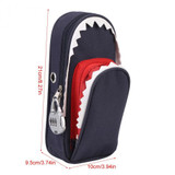Pencil Bag Large Capacity Creative Shark Pencil Bag School Stationery Pen Case With Combination Lock Office Student Pen Bag