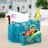 Pen Pencils Mesh Holder Stationery Container Desk Tidy Organiser Office School Wonderful3.14/20%