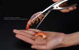 Peelers Portable Stainless Steel Platic Prawn Shrimp Deveiner Peel Device Creative Kitchen Tools Remover Peel Device One pieces