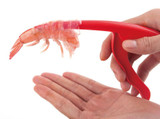 Peelers Portable Stainless Steel Platic Prawn Shrimp Deveiner Peel Device Creative Kitchen Tools Remover Peel Device One pieces