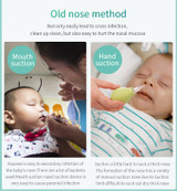 Baby Newborn Nasal Aspirator - Electric Nose Cleaner