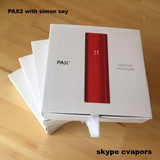 PAX 2 VAPOR Black Blue Silver Red Four colors vapor with simon say game PAX2 VAPOR,pax vapor  pax 3 coming soon
