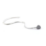 Pave Heart Bracelet 100% 925 Sterling Silver Clear Cz Love Bracelets for Women Gift Fit Charm Beads Diy Fine Jewelry PFB020