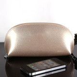 Patent leather makeup make up bags zipper cosmetic bag small pouch