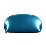 Patent leather makeup make up bags zipper cosmetic bag small pouch
